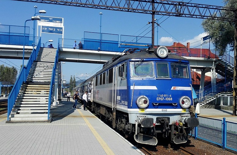 Kolejowy Korytarz Transportowy Bałtyk - Adriatyk przez Żywiec