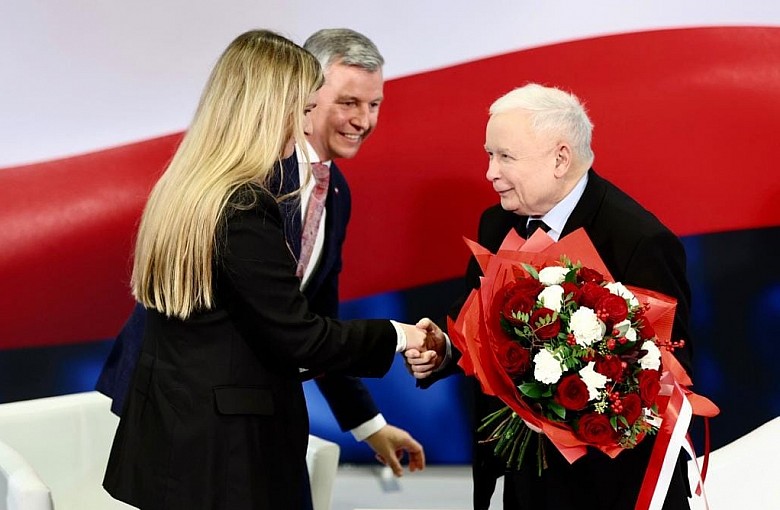 Jarosław Kaczyński w Żywcu. Transmisja na Żywo