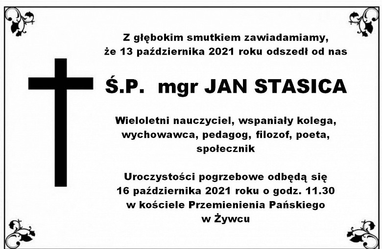 Ostatnie Pożegnanie Jana Stasicy