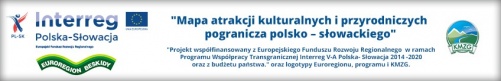 Mapa atrakcji kulturalnych i przyrodniczych pogranicza polsko-słowackiego